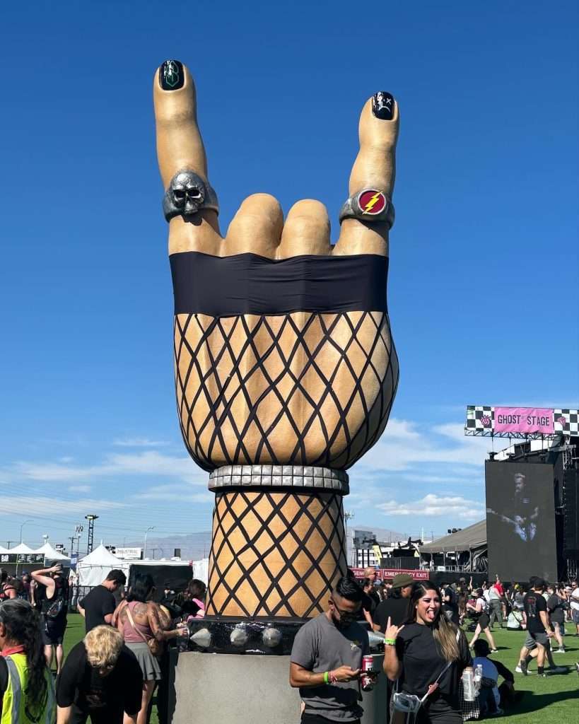 Music Festival in Las Vegas with Micro-Proximity Marketing