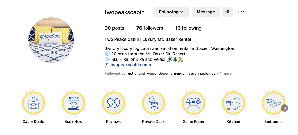 Keyword Rich Instagram Bio and Highlights