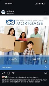 example of an ad for a credit union